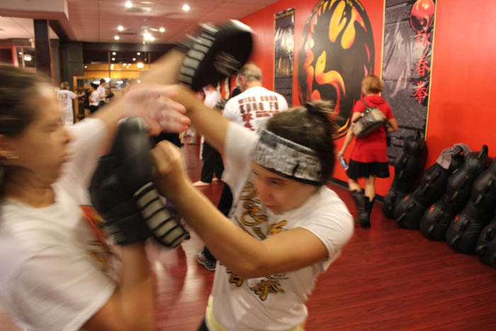 women's self defense in lakeland florida women self defense sifu justin och wing chun kung fu martial art Women Self Defense Lakeland Florida Training